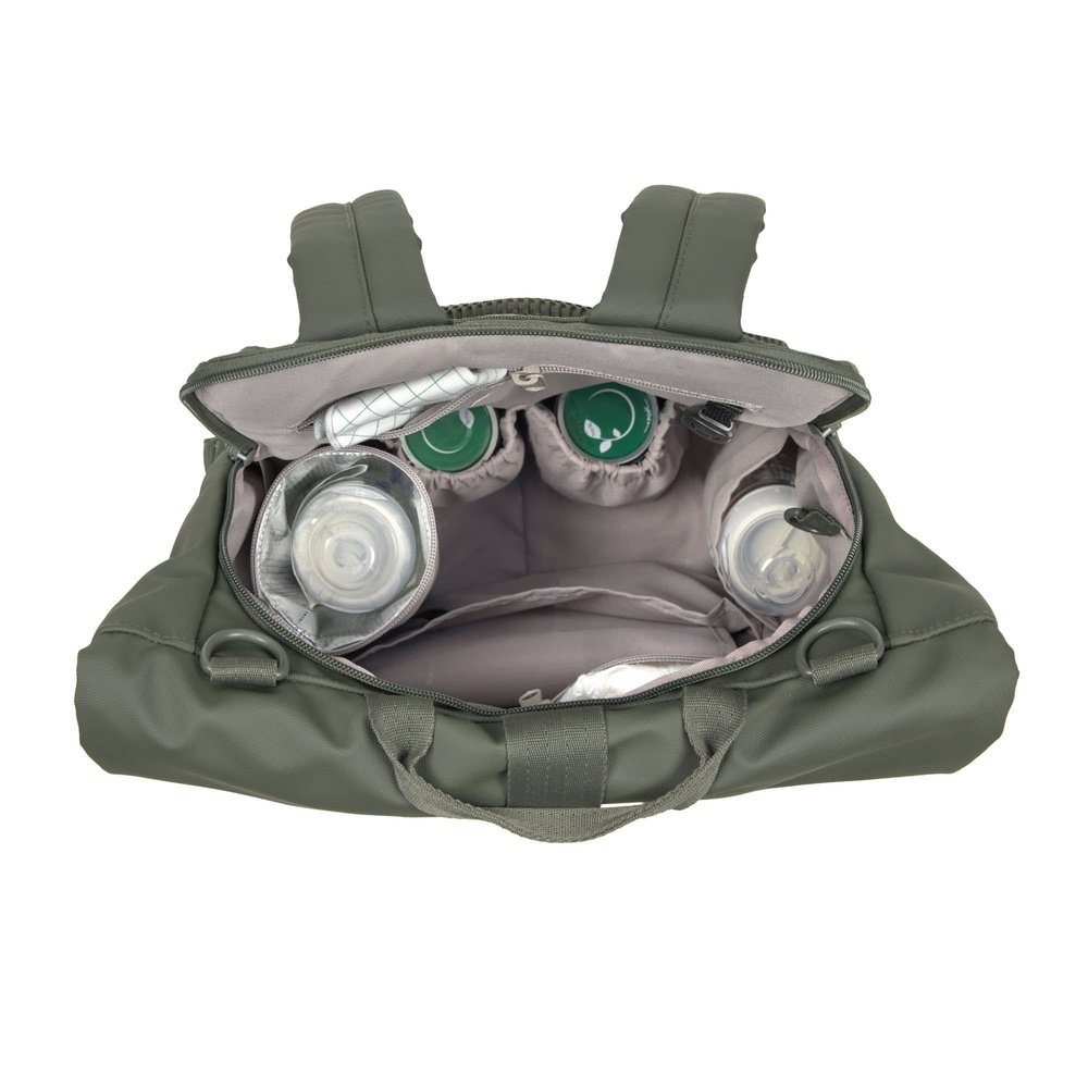 Sac à dos à langer Rolltop-Up - Olive