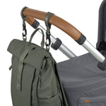 Sac à langer à dos Rolltop-Up - Olive