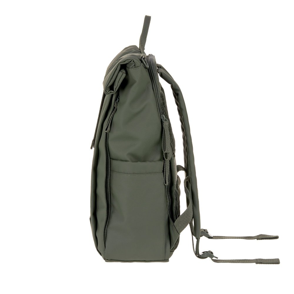 Sac à langer à dos Rolltop-Up - Olive
