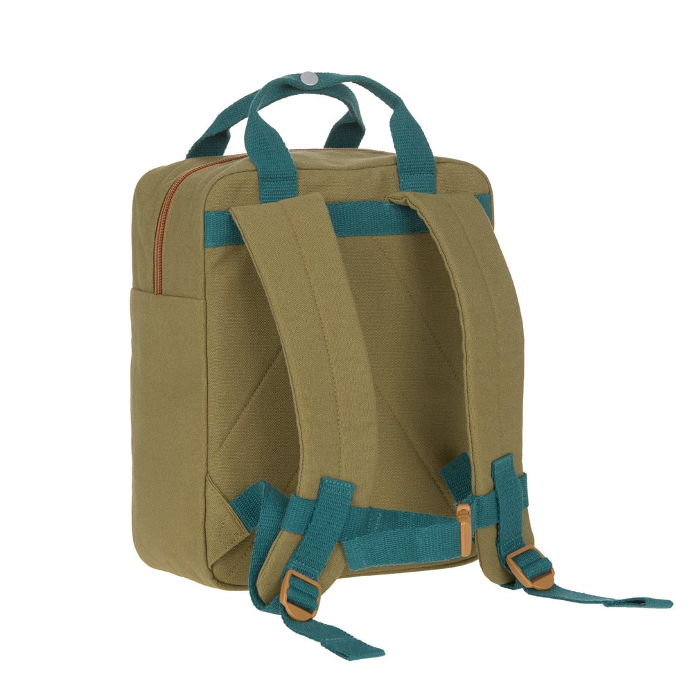 Petit sac à dos Lässig One & Me Square Backpack SMALL - Olive