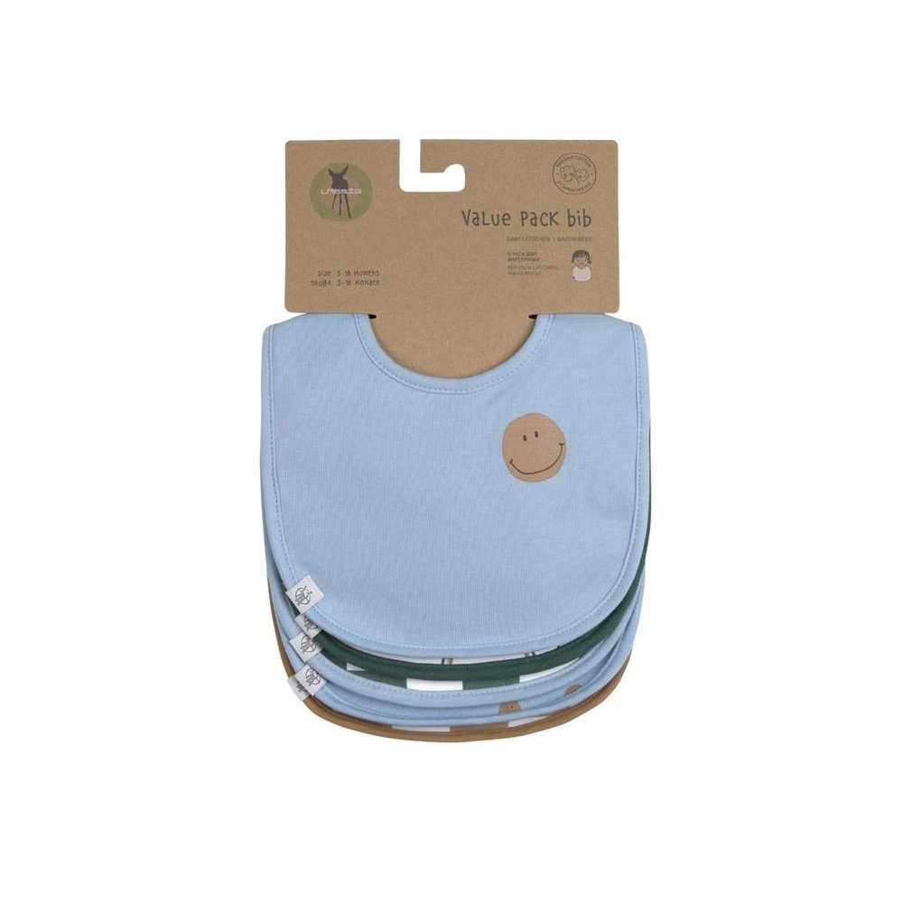 Lot de 5 bavoirs 3-18M - Happy Rascals