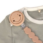 Lässig | Attache-tétine Tiny Smile - Maple