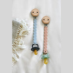 Lässig | Attache-tétine Tiny Smile - Maple