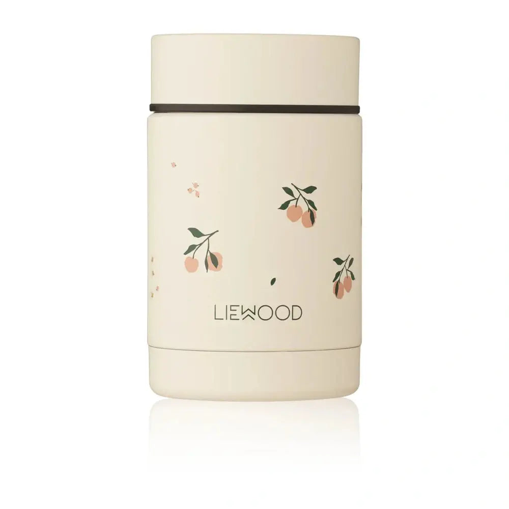 Liewood Pot de conservation / boîte alimentaire isotherme / Nadja Food Jar - Pêche / Mélange coquillage