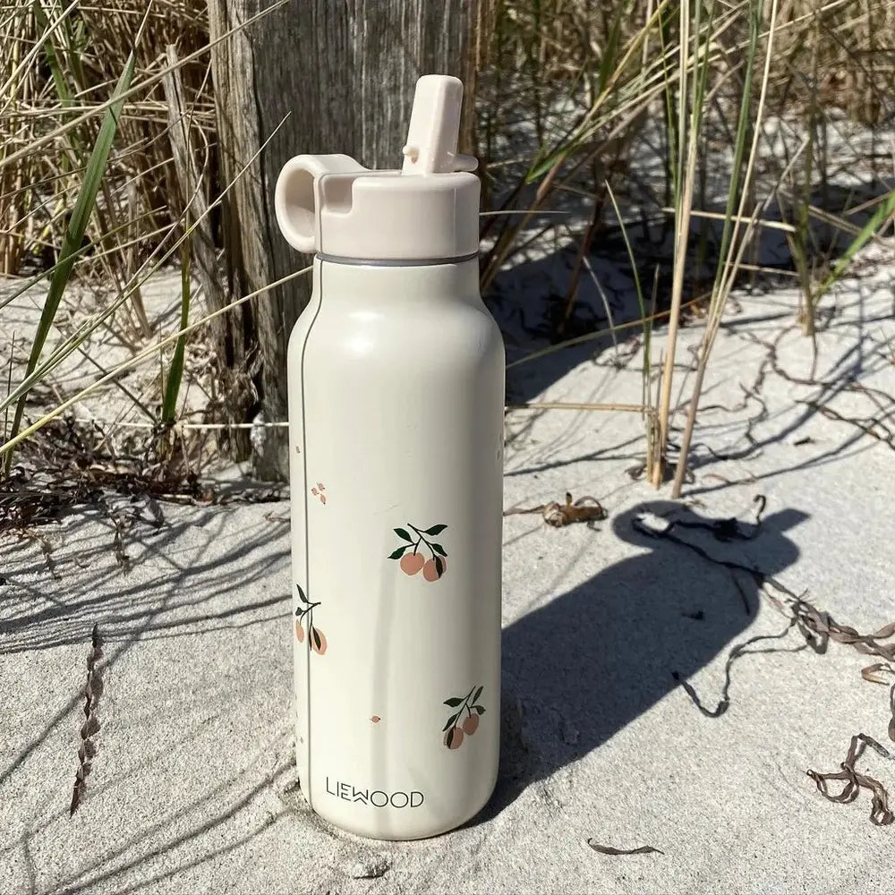 Bouteille à boire Liewood 350 ml - Mélange pêche / coquillage marin