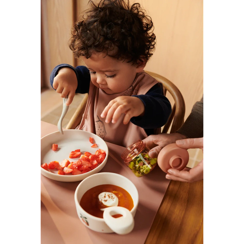 Liewood Set de vaisselle - Vivi Printed Tableware Set - Mélange pêche et coquillages