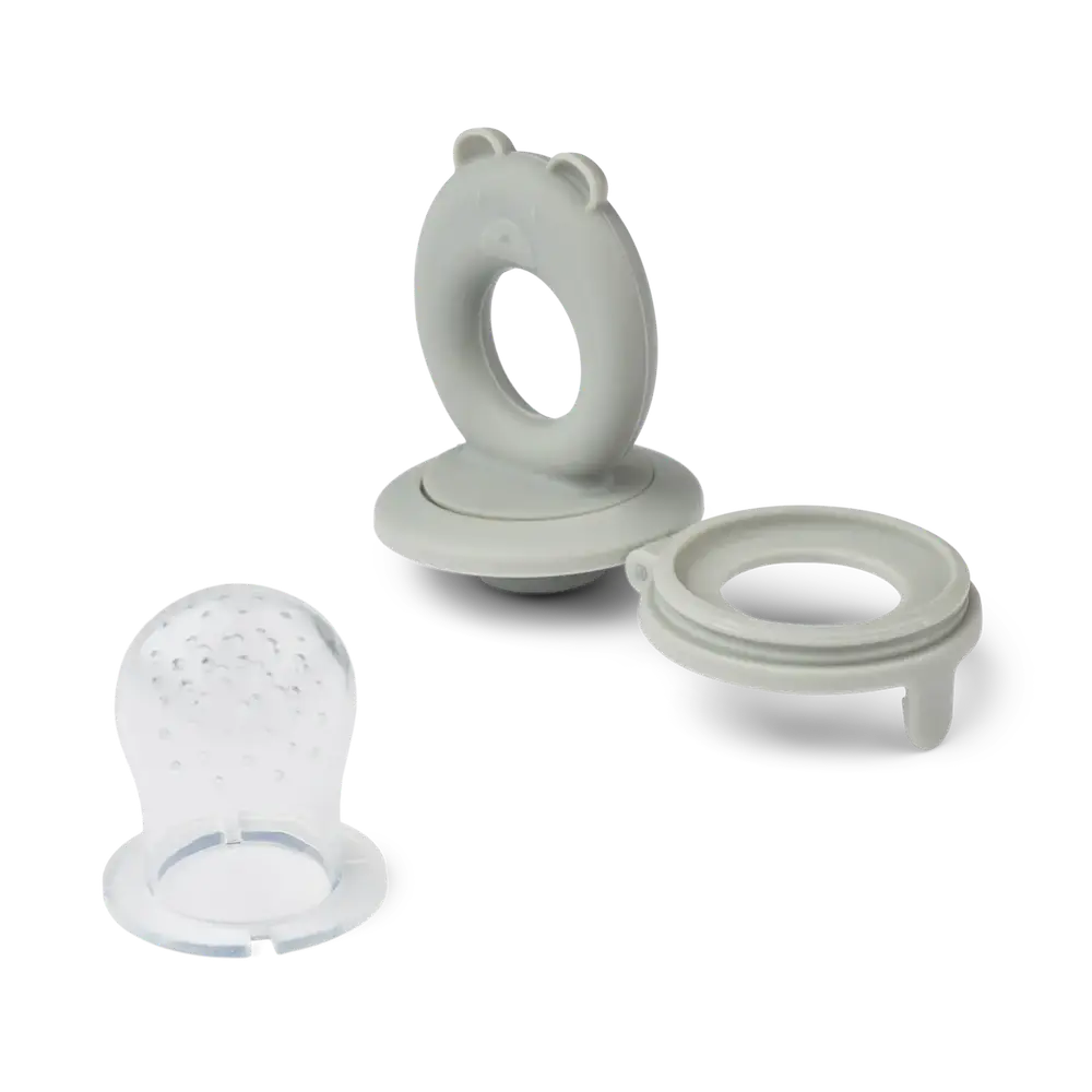Liewood Miranda Sucette grignoteuse rechargeable en forme d’ours - lot de 2