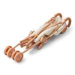 Poussette pour poupée Liewood - Elsie Doll Stroller - Peach / Sea Shell