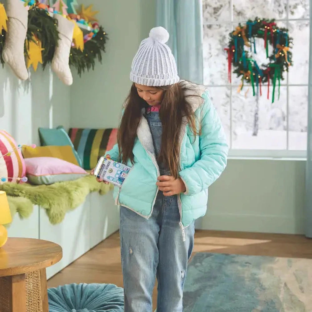 Magna-Tiles Micro Mags Coffret de voyage Winter Wonder Édition | 26 pièces