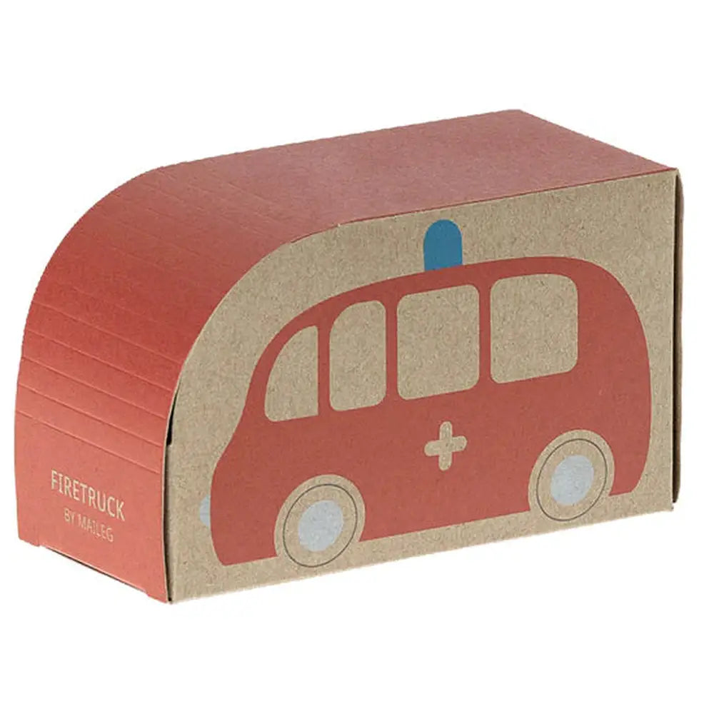 Camion de pompiers en bois Maileg
