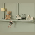 Vintage Bed, souris - menthe