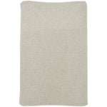 Housse de matelas à langer 50x70cm - maille basique sable chiné -