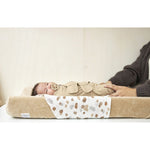 Housse de matelas à langer 50x70cm - velours sable-