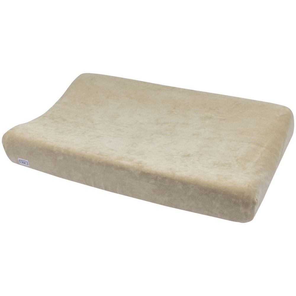 Housse de matelas à langer 50x70cm - velours sable