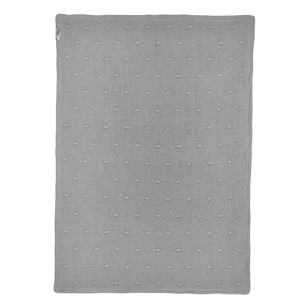 Meyco Couverture de lit bébé en velours à nœuds 75x100 cm
