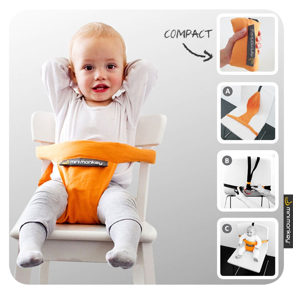 Minimonkey Mini Chair Réducteur de chaise - Rose
