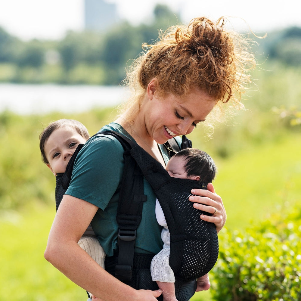 Minimonkey Porte-bébé double - Tandem Carrier - Noir