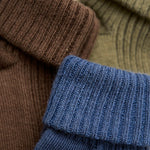 Minymo lot de 3 chaussettes bébé - vert olive foncé