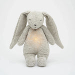 Moonie Lapin The Humming Bunny Organic - Gris Naturel