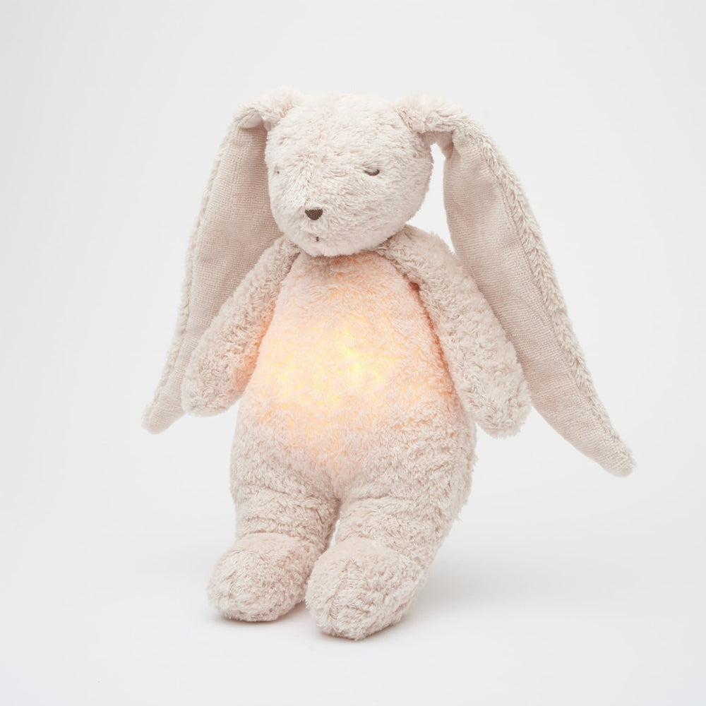 Moonie Lapin The Humming Bunny Organic - Rose naturel