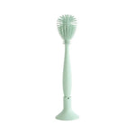 Mushie Brosse à biberon en silicone - Nettoyage des biberons - Cambridge Blue