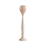 Mushie Brosse à biberons en silicone - Nettoie les biberons - Shifting Sand