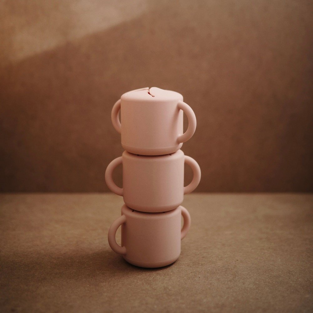 SNACKCUP MUSHIE - rose poudré