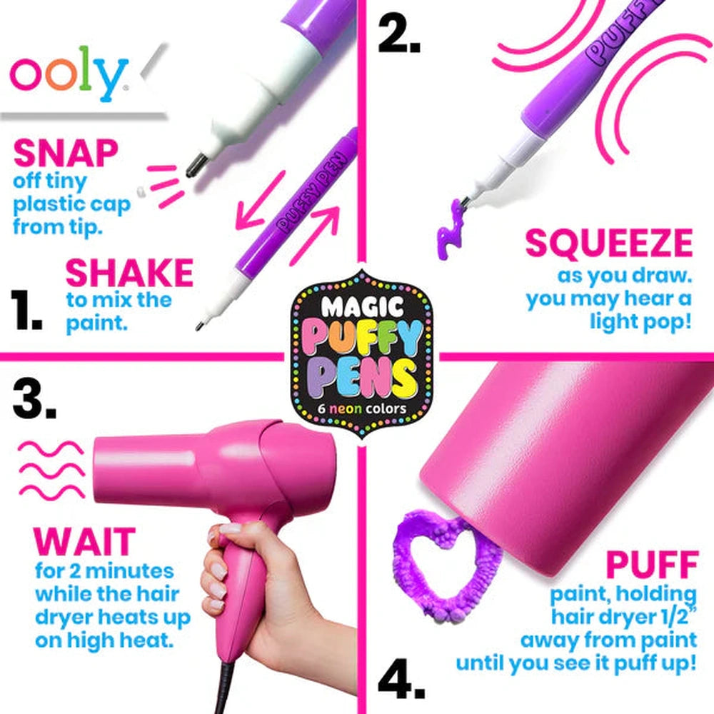 Stylos gonflants magiques Ooly