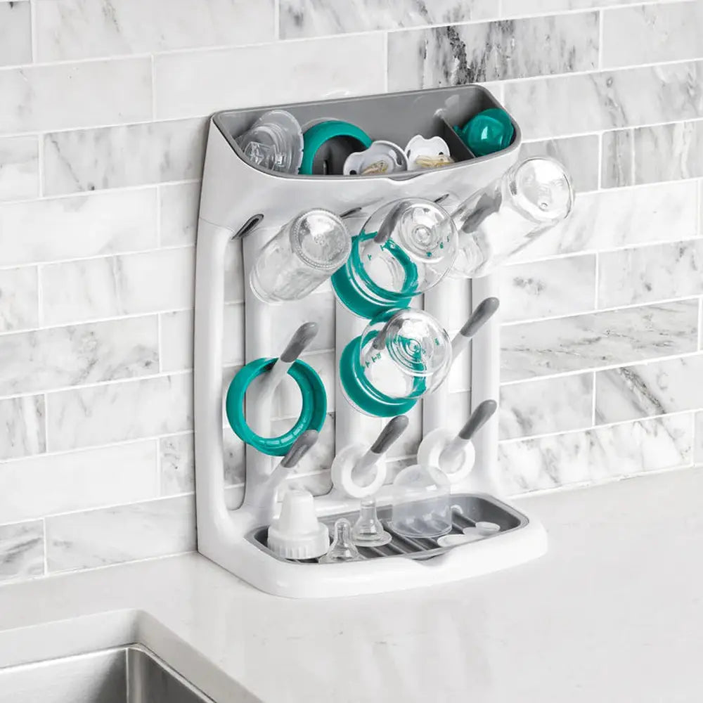 Égouttoir à biberons OXO Tot - Gris compact
