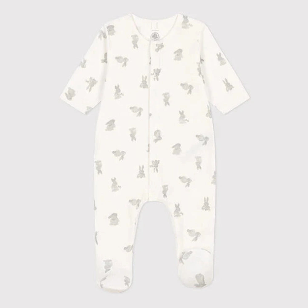 Pyjama bébé en tubic - Lapins Petit Bateau