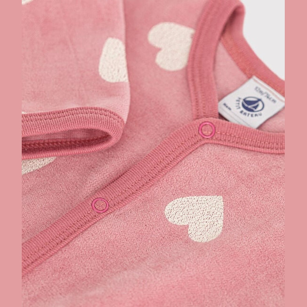Petit Bateau | Pyjama bébé en velours