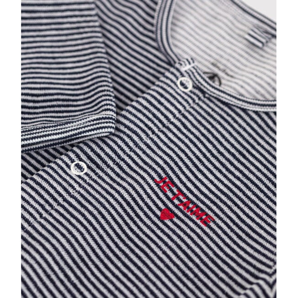 Petit Bateau | Pyjama bébé en velours