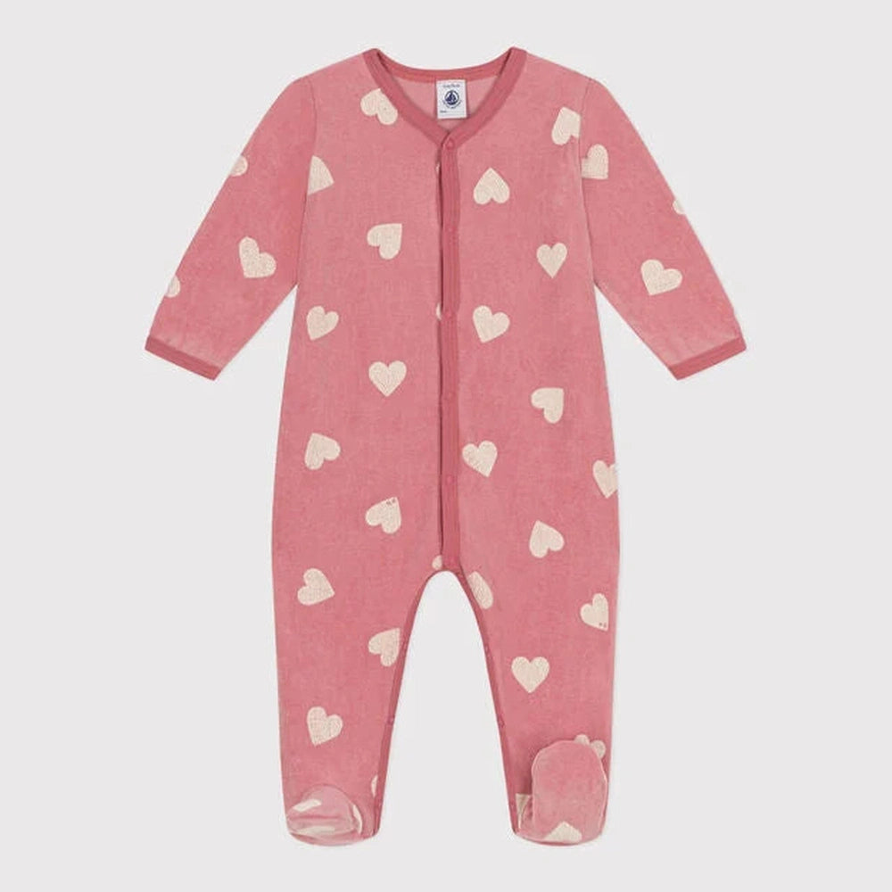 Petit Bateau | Pyjama bébé en velours