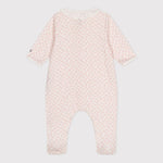 Pyjama bébé en coton à imprimé fleuri