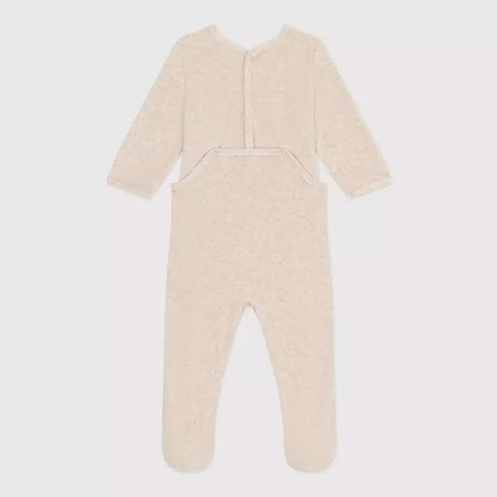 Pyjama en velours à imprimé renard