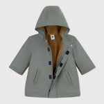 Imperméable chaud pour bébés - Sauge/Teddy