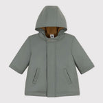 Imperméable chaud pour bébé - Sauge/Teddy