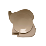 Pinnawala assiette à compartiments avec ventouse | Beige