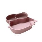 Pinnawala assiette compartimentée avec ventouse l Rose