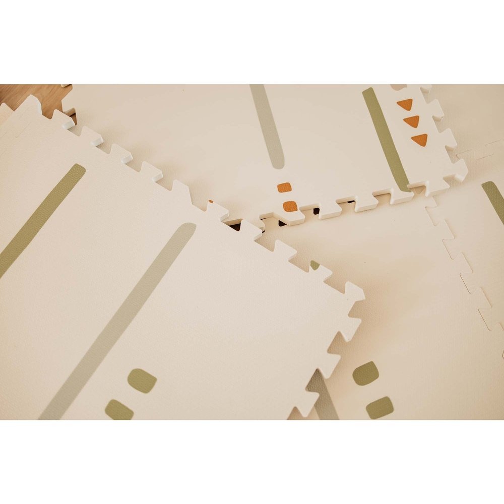 Play&Go Tapis de jeu puzzle - Eevaa Tapis puzzle/boîte de rangement 2 en 1 - Ferme | Mousse