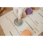 Play&Go Tapis de jeu puzzle - Eevaa tapis puzzle/boîte de rangement 2-en-1 - Ferme | mousse
