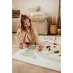 Play&Go Tapis de jeu puzzle - Eevaa tapis puzzle/rangement 2-en-1 - Ferme | mousse
