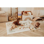 Play&Go Tapis de jeu puzzle - Eevaa 2In1 tapis puzzle/coffre de rangement - Farm | Foam