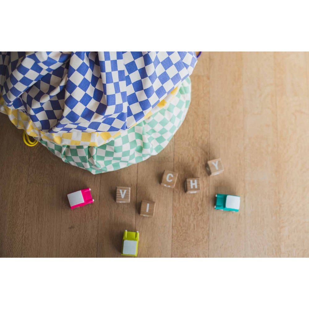 Play&Go Sac de rangement pour jouets - Vichy - Violet