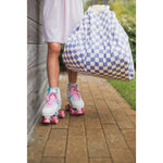 Sac de rangement pour jouets Play&Go - Vichy - Violet
