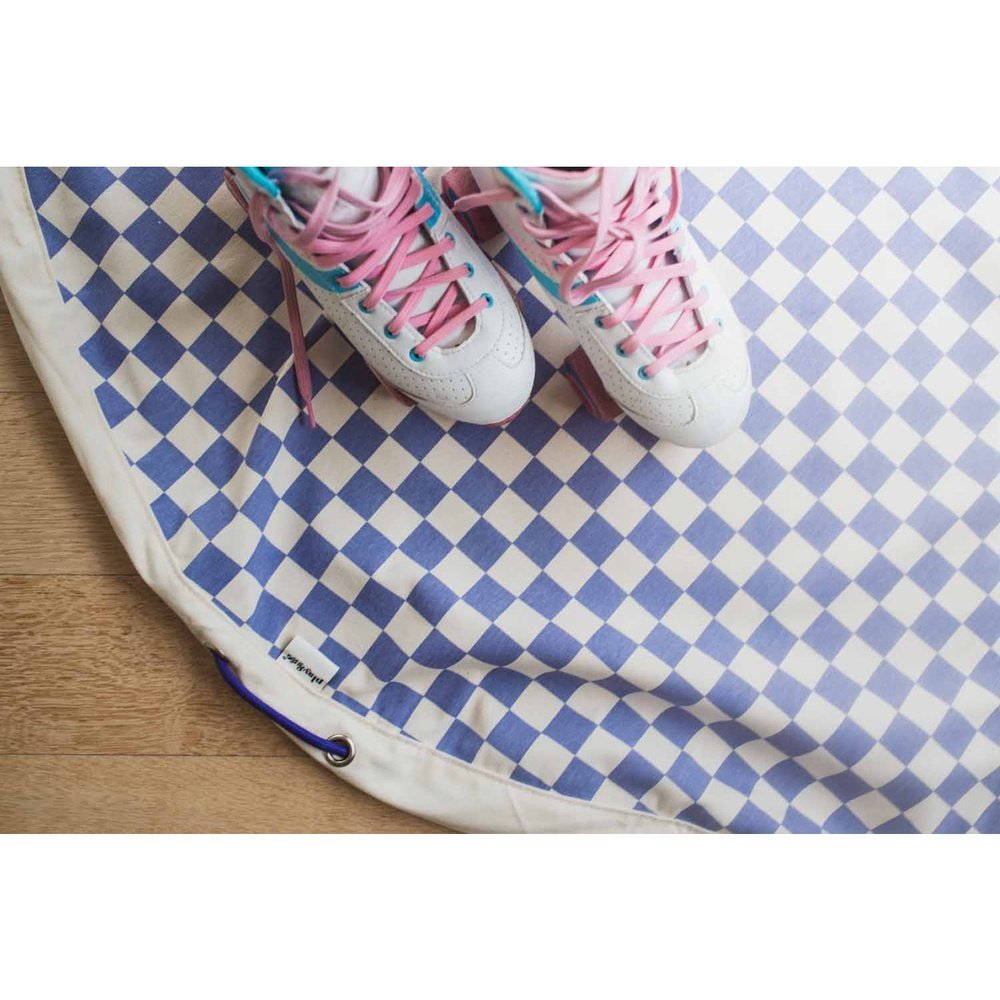 Sac de rangement pour jouets Play&Go - Vichy - Violet