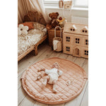 Play&Go Tapis d’éveil 3-en-1 - Doux Bio - Fleuri