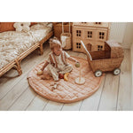 Play&Go Tapis de jeu 3 en 1 - Doux bio - Fleuri