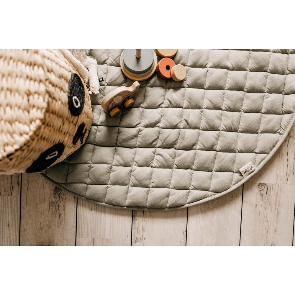 Play&Go Tapis de jeu 3 en 1 - Doux bio - Vert prairie
