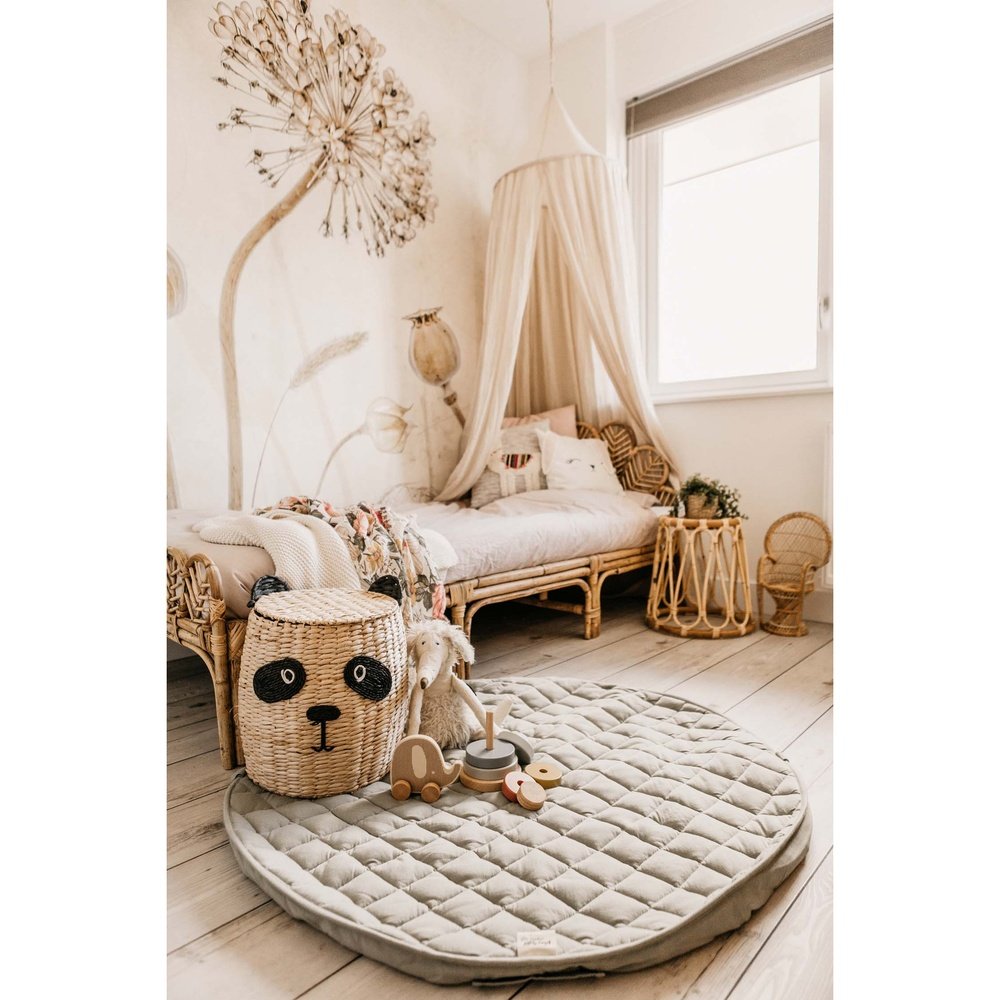 Play&Go tapis de jeu 3-en-1 - doux bio - vert prairie
